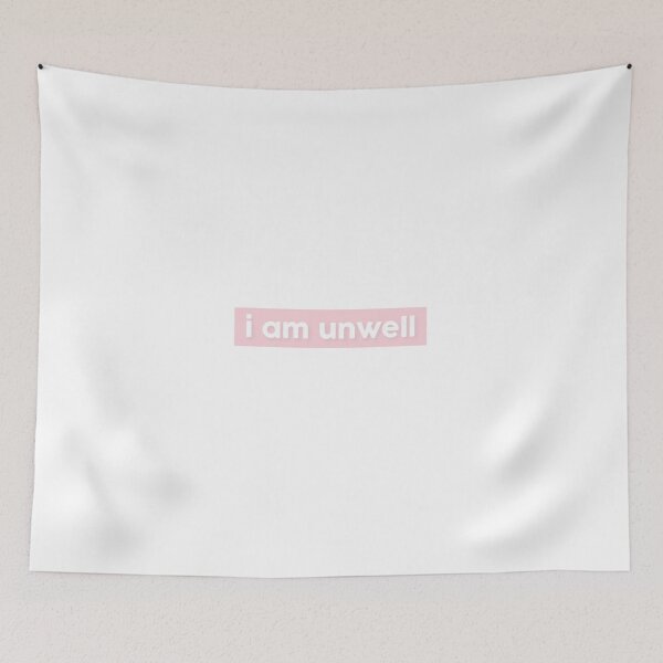 Item preview, i am unwell block sticker // call her daddy - baby pink designed and sold by scribblesbysar.
