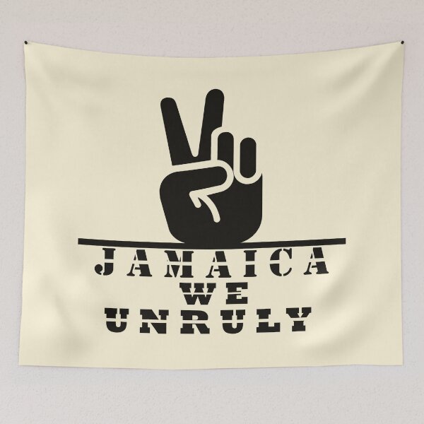 Item preview, JAMAICA WE UNRULY CREME designed and sold by Mr-dyer-designs.