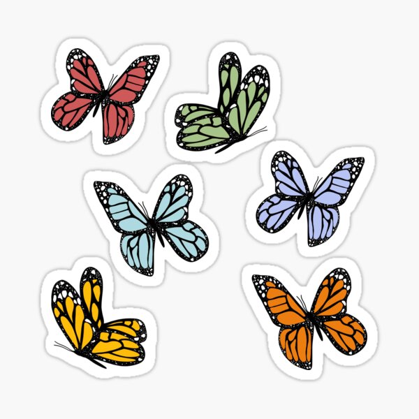 Wrapables Deco Stickers for Scrapbooking, 5 Sheets, Letters, Flowers,  Party, Butterflies, 5 Sheets - Ralphs