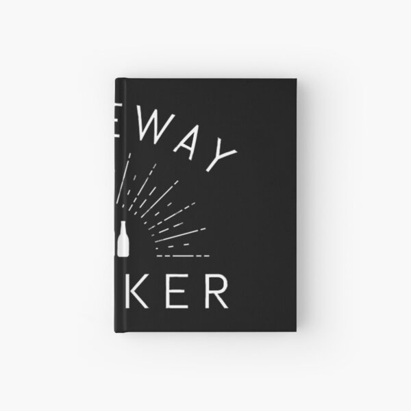 DRIVEWAY DRINKER - gift Hardcover Journal