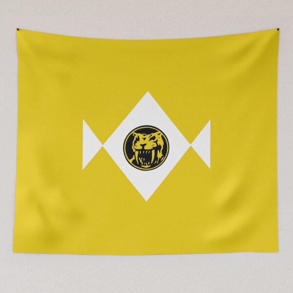 Item preview, Go Go Yellow Ranger designed and sold by tilthelastpetal.