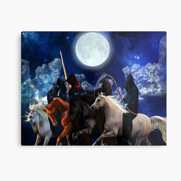 Artikel-Vorschau von Four Horsemen of the Apocalypse Poster, designt und verkauft von galet09.