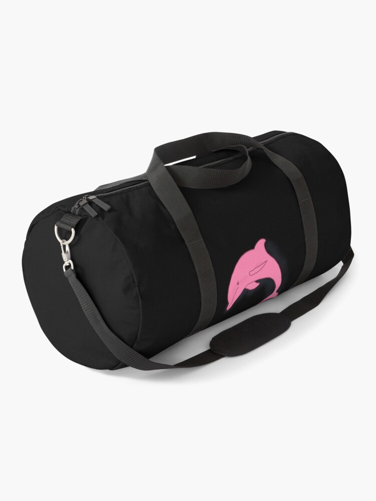 Pink Dolphin Duffle Bag