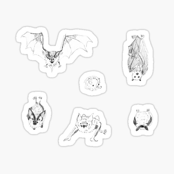Little bats Sticker