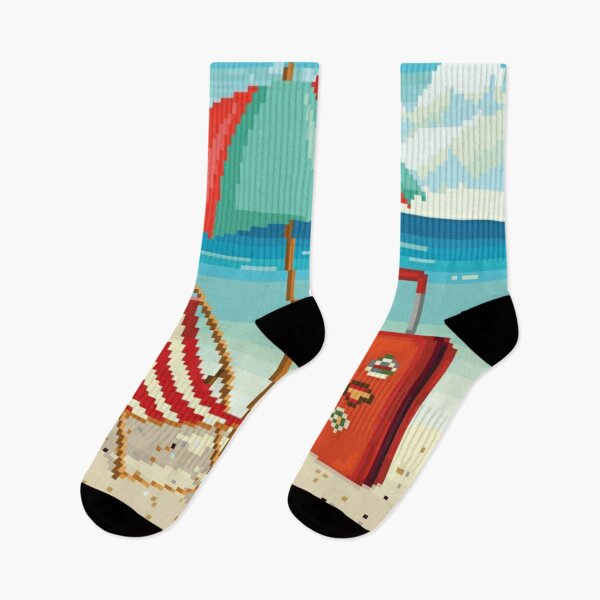 Item preview, Pixelated Escape Beach designed and sold by HopeDetour.