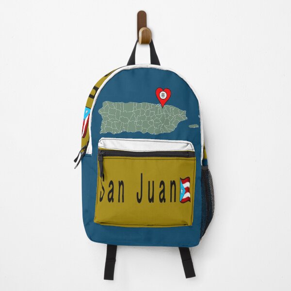 Item preview, ¡Yo soy de aquí! San Juan, P.R. heart pin designed and sold by SoLunAgua ..