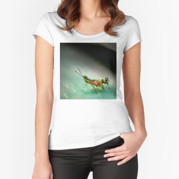 Fractured Spring 6 Fitted Scoop T-Shirt