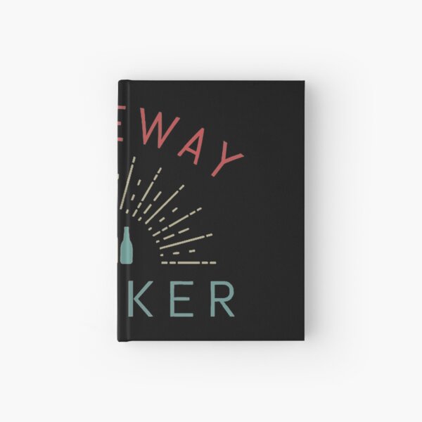 DRIVEWAY DRINKER - gift Hardcover Journal