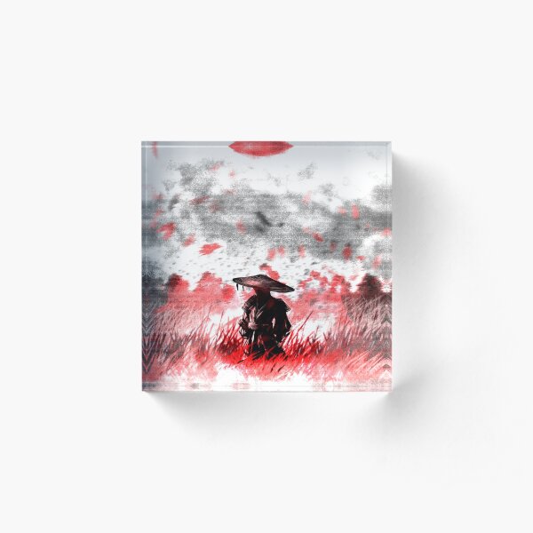 Ghost of Tsushima- The Ghost (Sin logotipo) Bloque acrílico