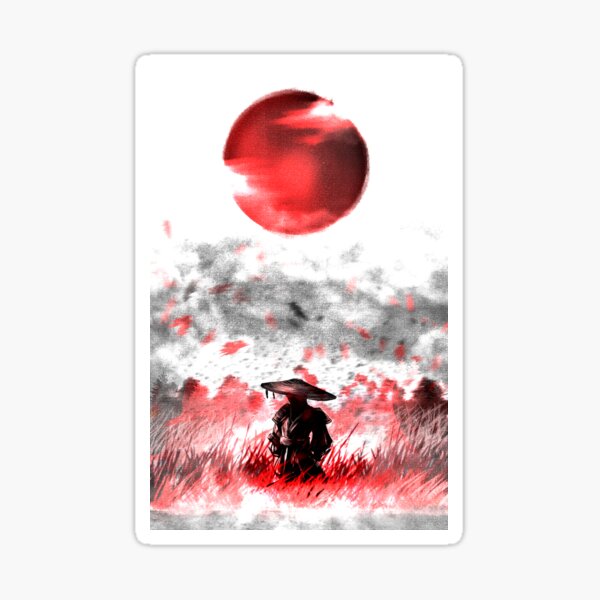 Ghost of Tsushima- The Ghost (No Logo) Sticker