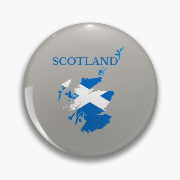 Item preview, Scotland Flag Map designed and sold by marosharaf.