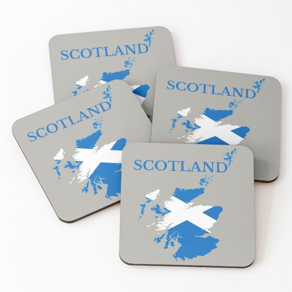 Item preview, Scotland Flag Map designed and sold by marosharaf.