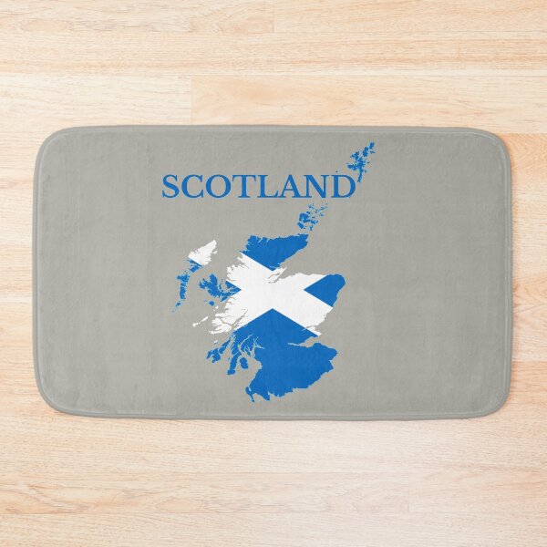 Item preview, Scotland Flag Map designed and sold by marosharaf.