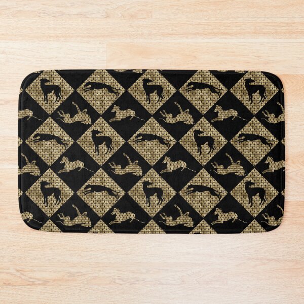 Item preview, Diamond Greyhounds on Gold Art Deco Fan designed and sold by GreytGraphicals.