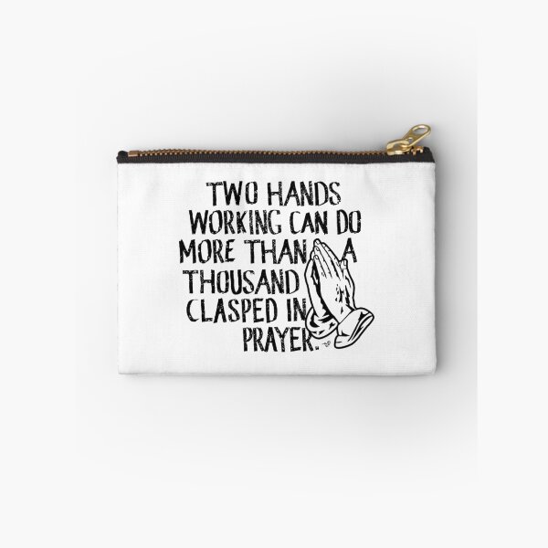 Item preview, "Working vs. Praying" by Tai's Tees designed and sold by Taiz Teez.