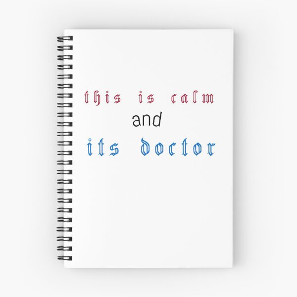 Item preview, this is calm and its doctor designed and sold by cathelkav.