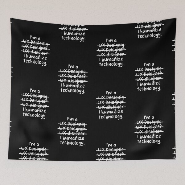 Item preview, I'm a UX Designer, I humanize Technology - Misspelled designed and sold by livegood.