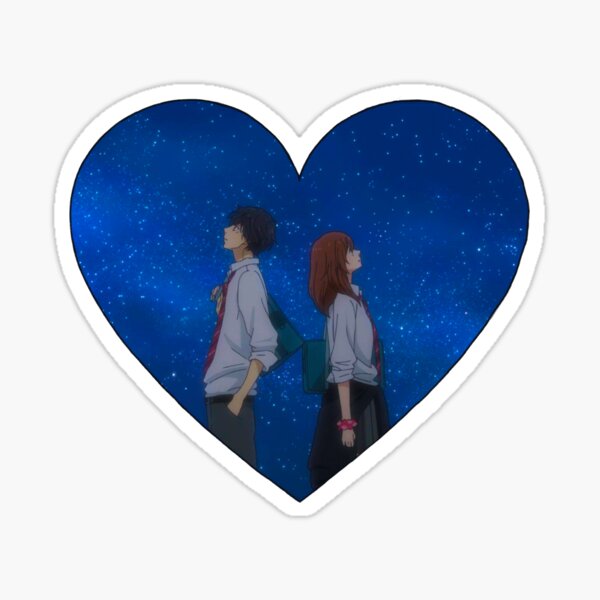 Ao Haru Ride Japanese Manga Couple Romantic Anime Cute Futaba Kou Blue  Spring Ride Tshirt Graphic Men Vintage Cotton T Shirt - AliExpress
