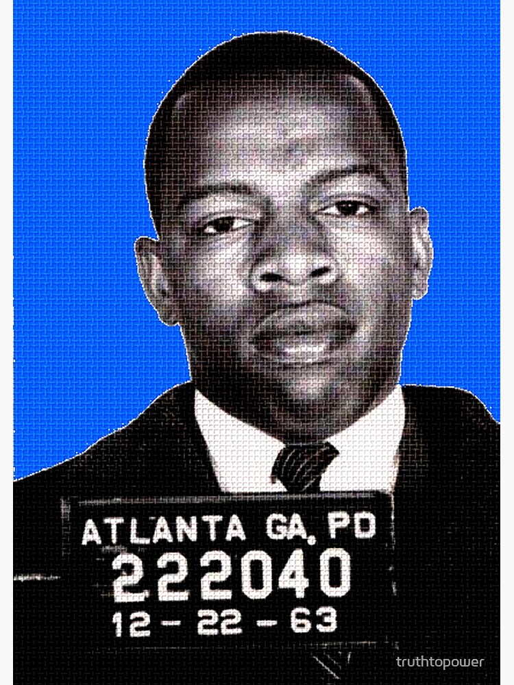 "JOHN LEWIS (Atlanta Mugshot 1963)" Canvas Print for Sale by