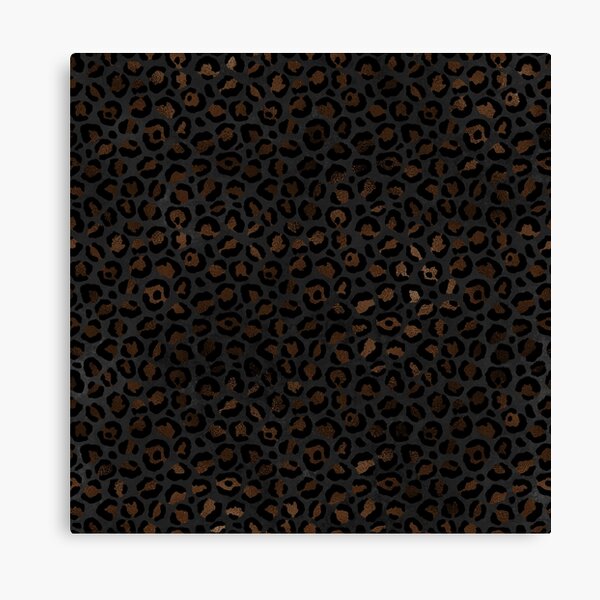 Black Leopard Print, Black Cheetah, Black, Leopard Print, Leopard Pattern,  Animal Print | Poster