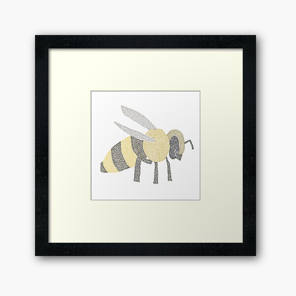Bee Framed Art Print