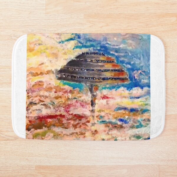 Cloud city Bath Mat