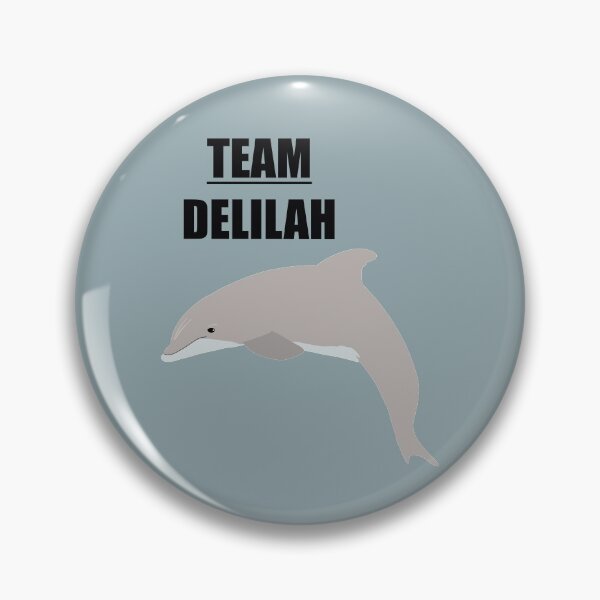 Item preview, “Team Delilah” the bottlenose dolphin designed and sold by Animaldesigns24.