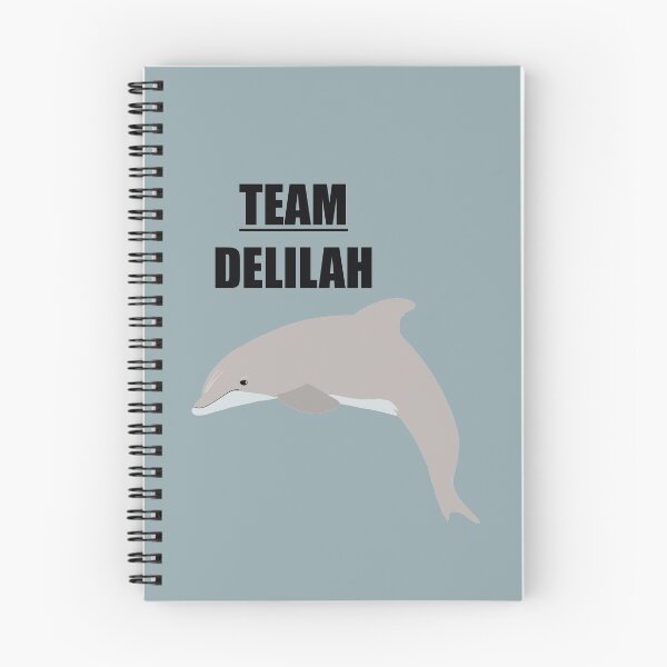 Item preview, “Team Delilah” the bottlenose dolphin designed and sold by Animaldesigns24.