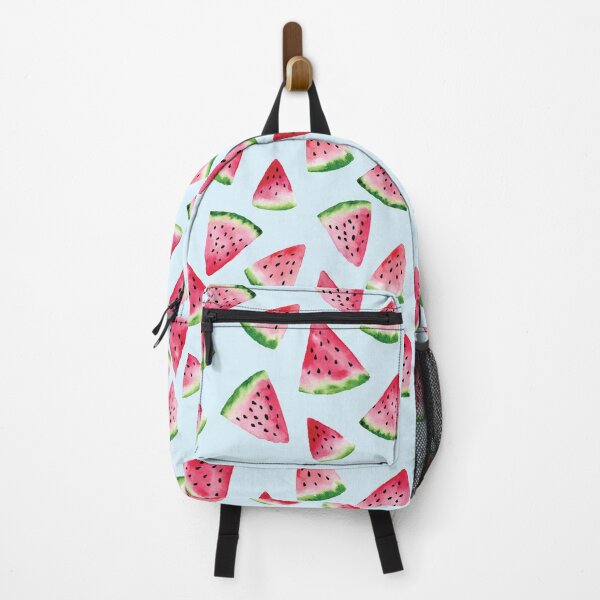 Item preview, Watermelon slices fruit pattern watercolor designed and sold by heartofanna.