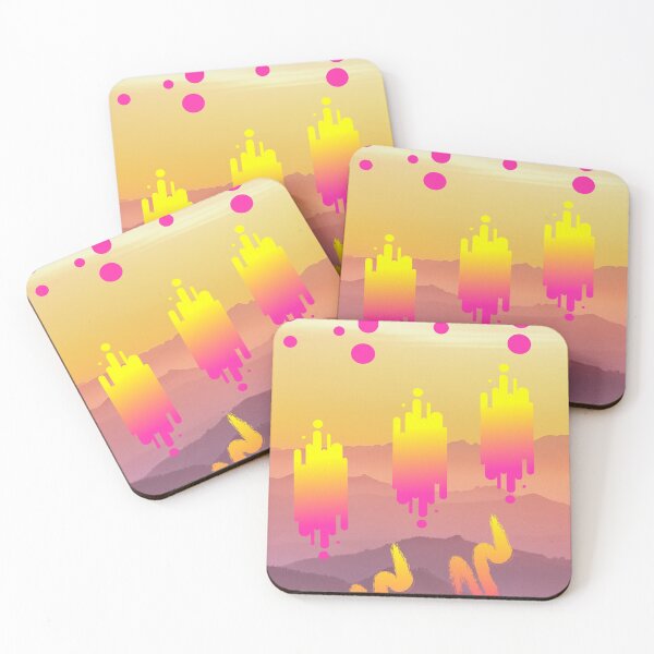 Item preview, Yellow and Pink Gradient Drip designed and sold by Dream Wear.