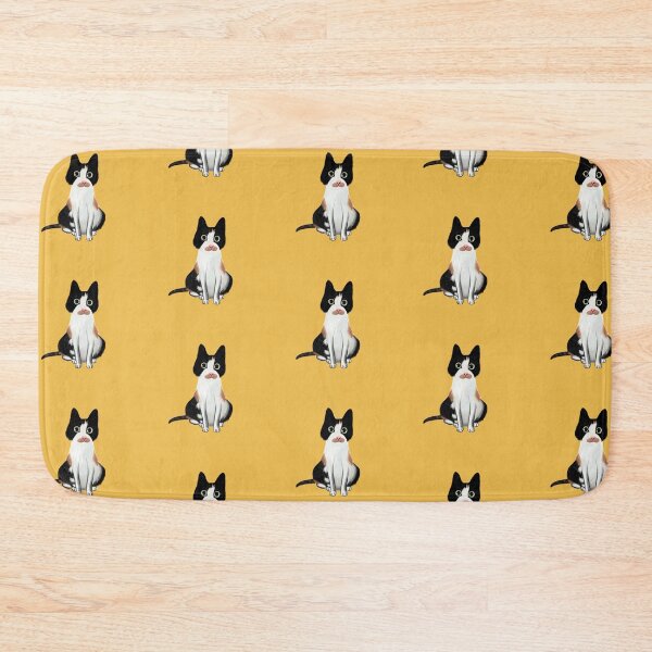 Item preview, Calico Kitty Cat Mustard designed and sold by briana-rose.