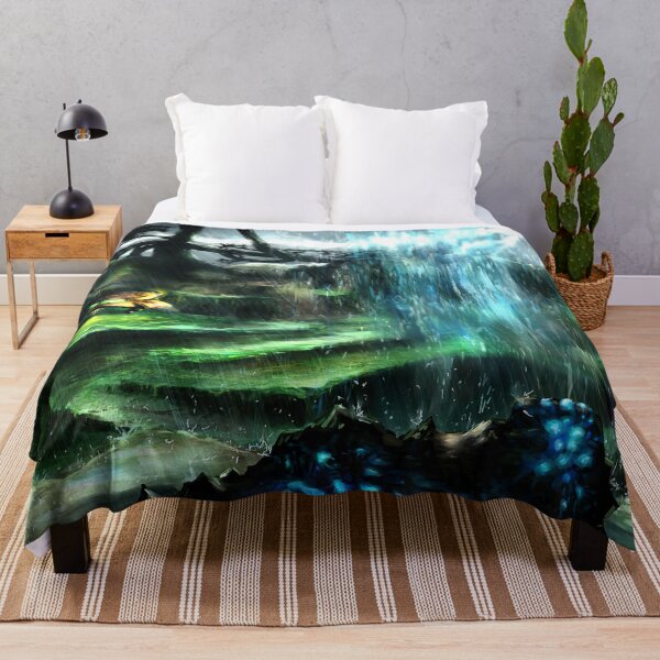 Metroid Metal: Tallon Overworld- Where it all begins Throw Blanket