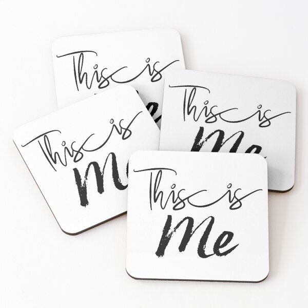 Item preview, This is me inspirational quote designed and sold by PlusAdore.