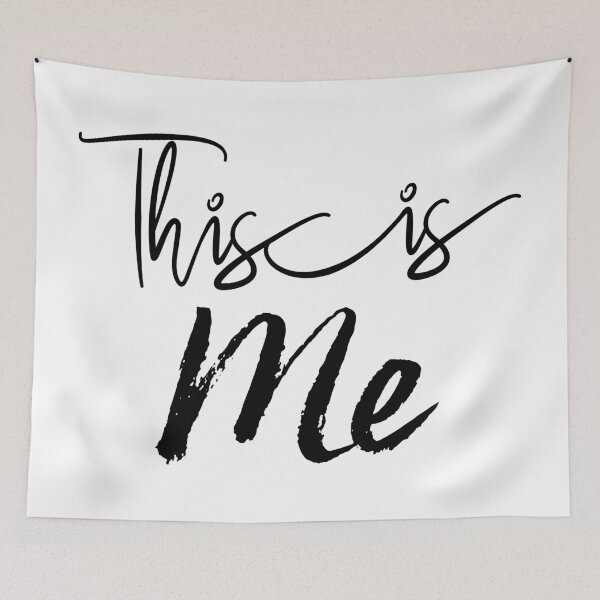 Item preview, This is me inspirational quote designed and sold by PlusAdore.