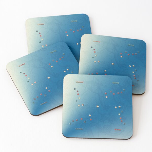 Item preview, The Big Dipper (Ursa Major) In The Four Seasons In Gorgeous Blues designed and sold by MHirose.