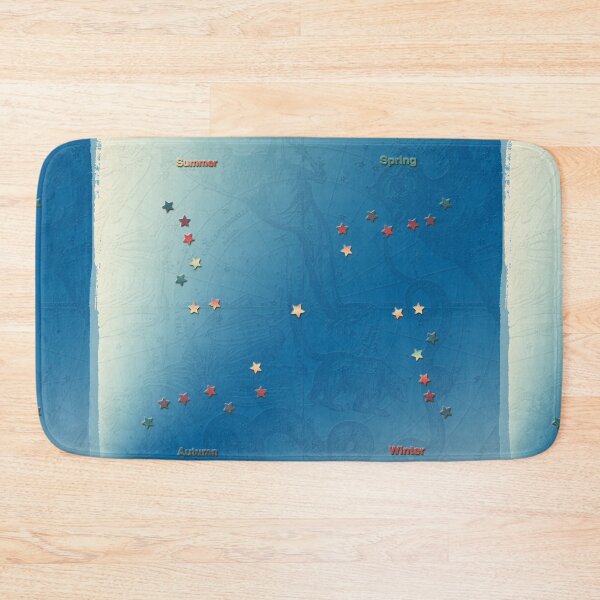 Item preview, The Big Dipper (Ursa Major) In The Four Seasons In Gorgeous Blues designed and sold by MHirose.