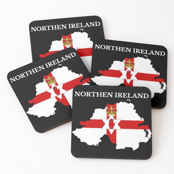 Item preview, Northern Ireland Map Flag designed and sold by marosharaf.