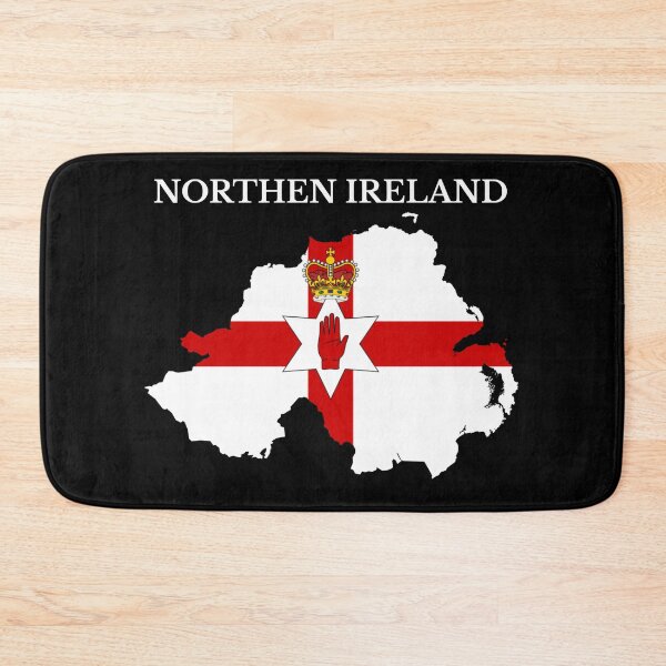 Item preview, Northern Ireland Map Flag designed and sold by marosharaf.