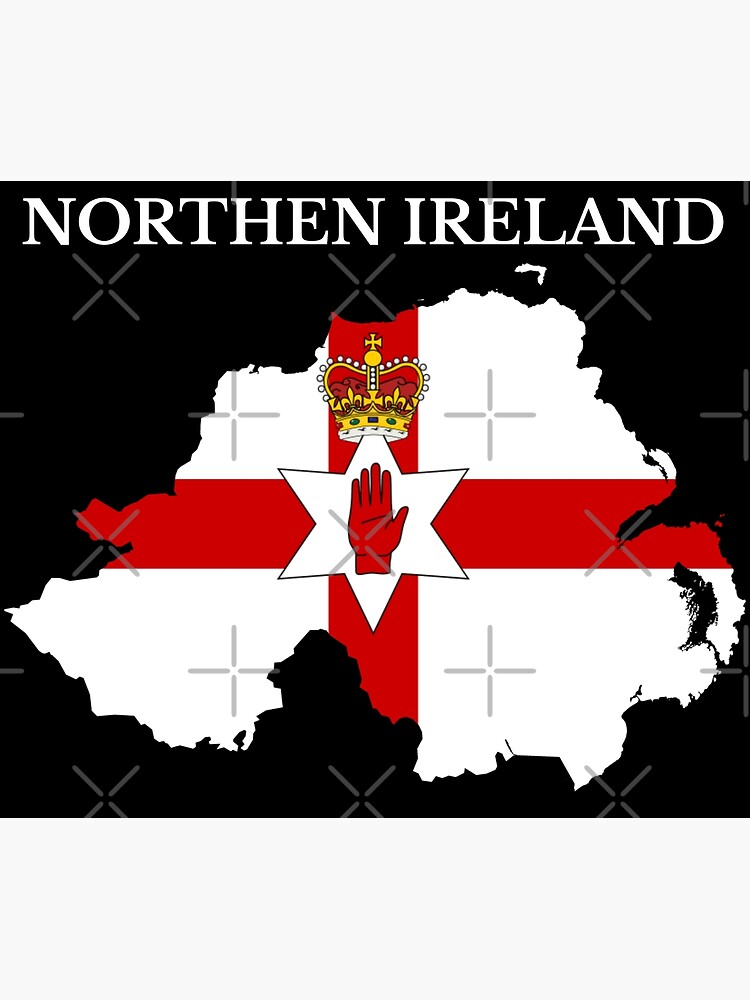 L Mina Fotogr Fica Bandera De Mapa De Irlanda Del Norte De Marosharaf