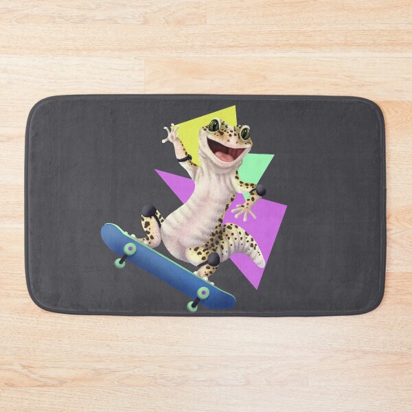 Item preview, Skateboarding leopard gecko designed and sold by Mehu.