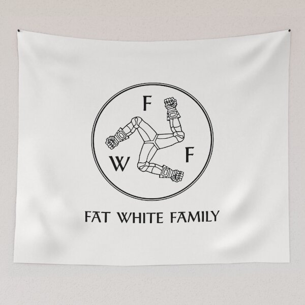 Item preview, Fat White Family Logo designed and sold by lithoman2.