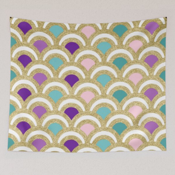 Item preview, Mermaid Scale Pattern designed and sold by MLD112.