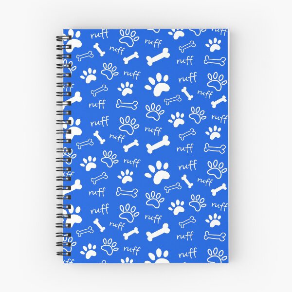 Item preview, 'Dog Paws, Bones and Ruff Ruff' pattern for dog lovers. designed and sold by Zentropik.