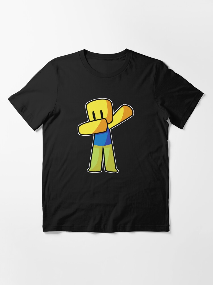 shirt roblox dab noob dabbing gaming gift gamers redbubble drawn