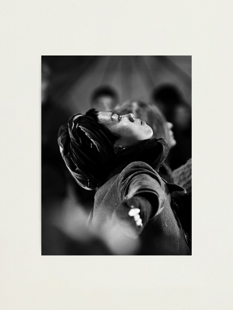 Alternate view of Light in Winter - Street Theatre Portrait #4 Photographic Print