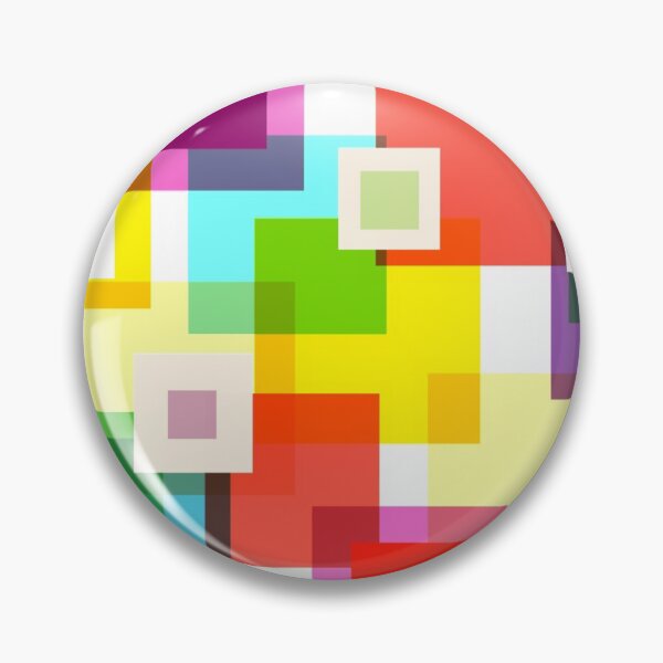 Item preview, Colorful geometric squares designed and sold by MorningGlory1.