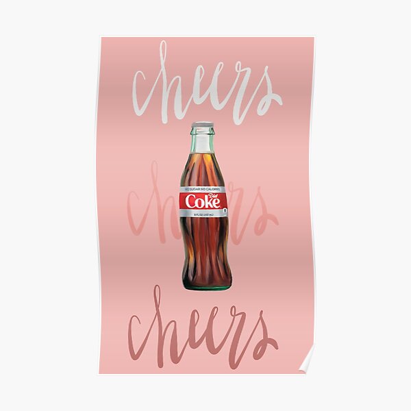 Poster Coca Cola Redbubble