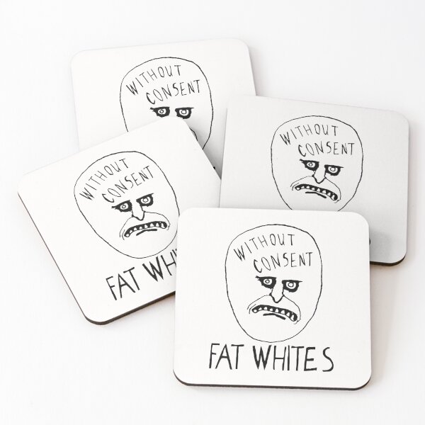 Item preview, Fat White Family Logo designed and sold by lithoman2.