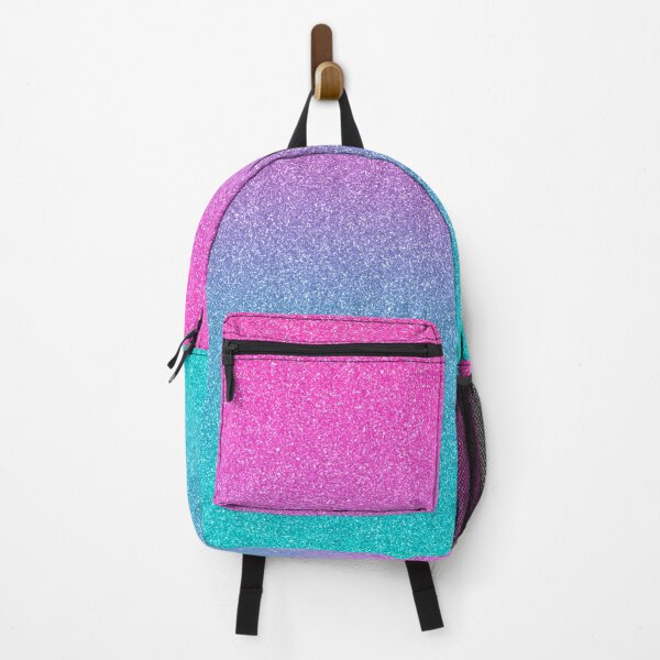 Item preview, Pink and Blue Gradient Glitter Design designed and sold by chrismanubag.