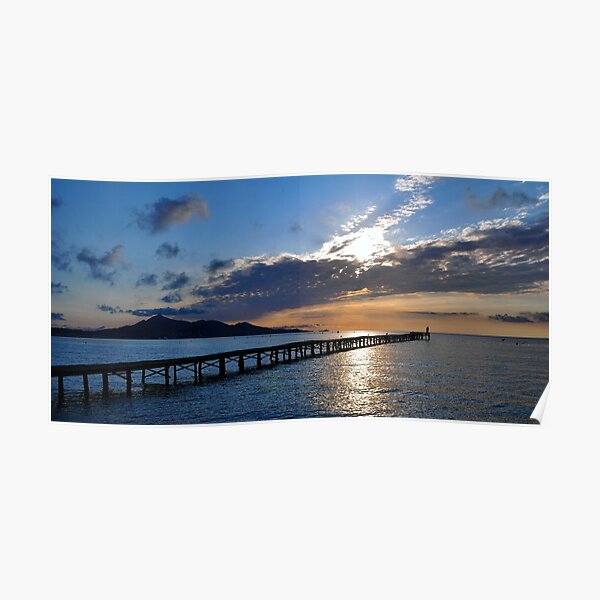 Sunrise,Alcudia,Majorca Poster
